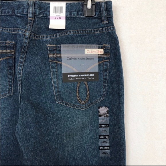 SOLD Calvin Klein Stretch Flare Jean - Picture 4 of 4